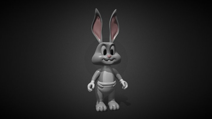 Baby Bugs 3D Model