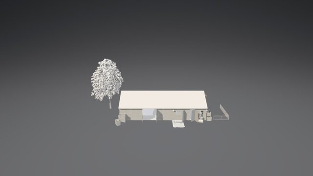 Small Barn 3D Model