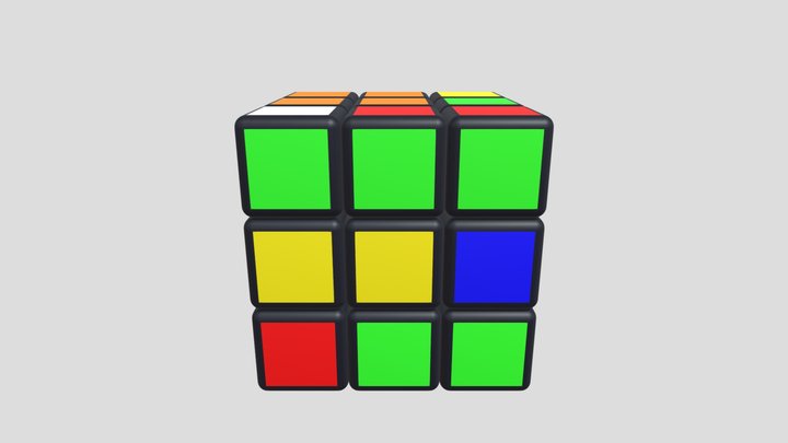 Cubik Rubik 3D Model