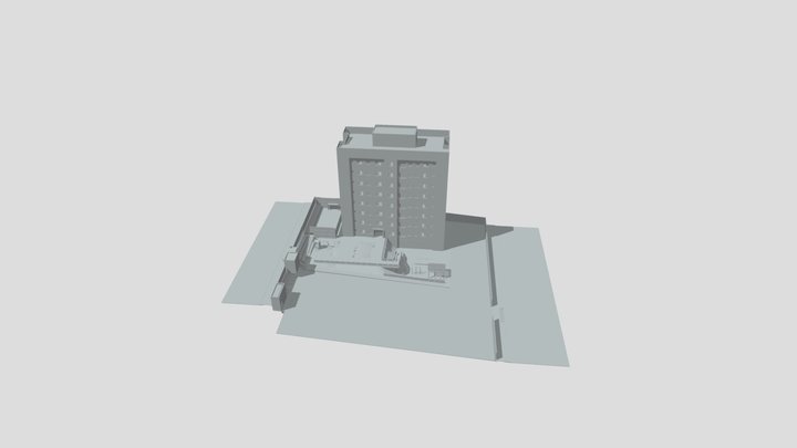 Projeto Arquitetonico - Connect Studios 3D Model