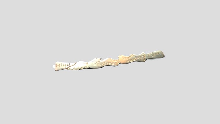 Kỷ vật 1C: Kẹp Bồ Câu 3D Model