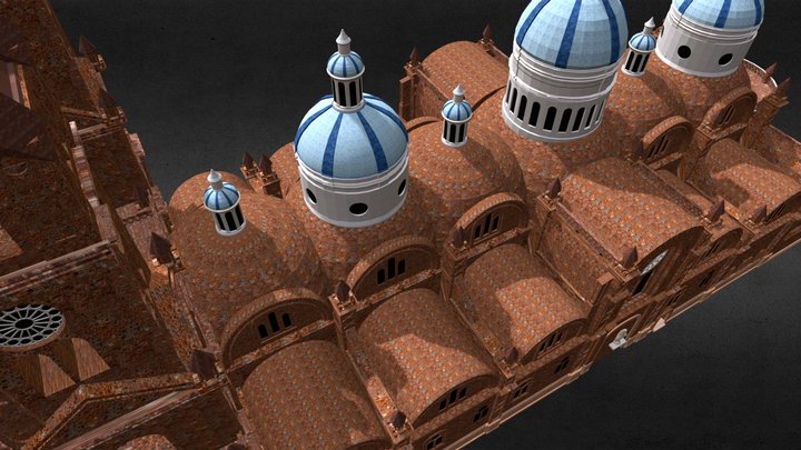 Catedral de la Inmaculada Concepción de Cuenca 3D Model