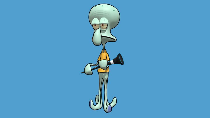 Squidward Tentacles w/ Clarinet