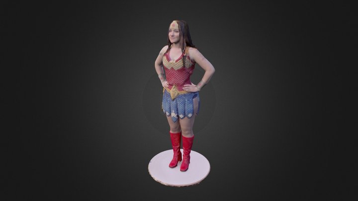 Wonder Woman 3D Model