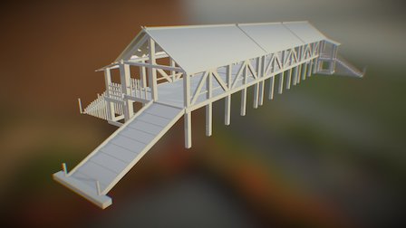 Ætterni -A game from Æsir Project- Rich Bridge 3D Model