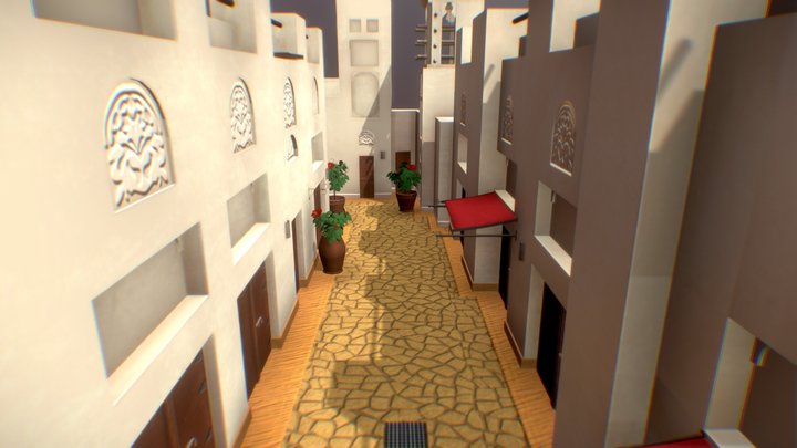Souq Madinat 3D Model