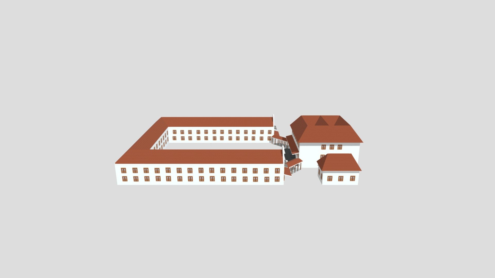 Gedung Arsip Nasional - Kel 4 - Download Free 3D model by