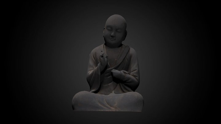10th C BCE Chinese monk – Free 3D Model STL