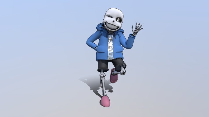 ArtStation - Undertale Characters 3D Printable Models