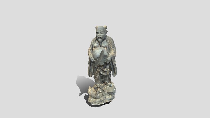 Chaina Statue 3D Model