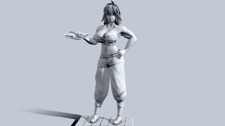 🥟Nikaido from Dorohedoro🥟 3D Model