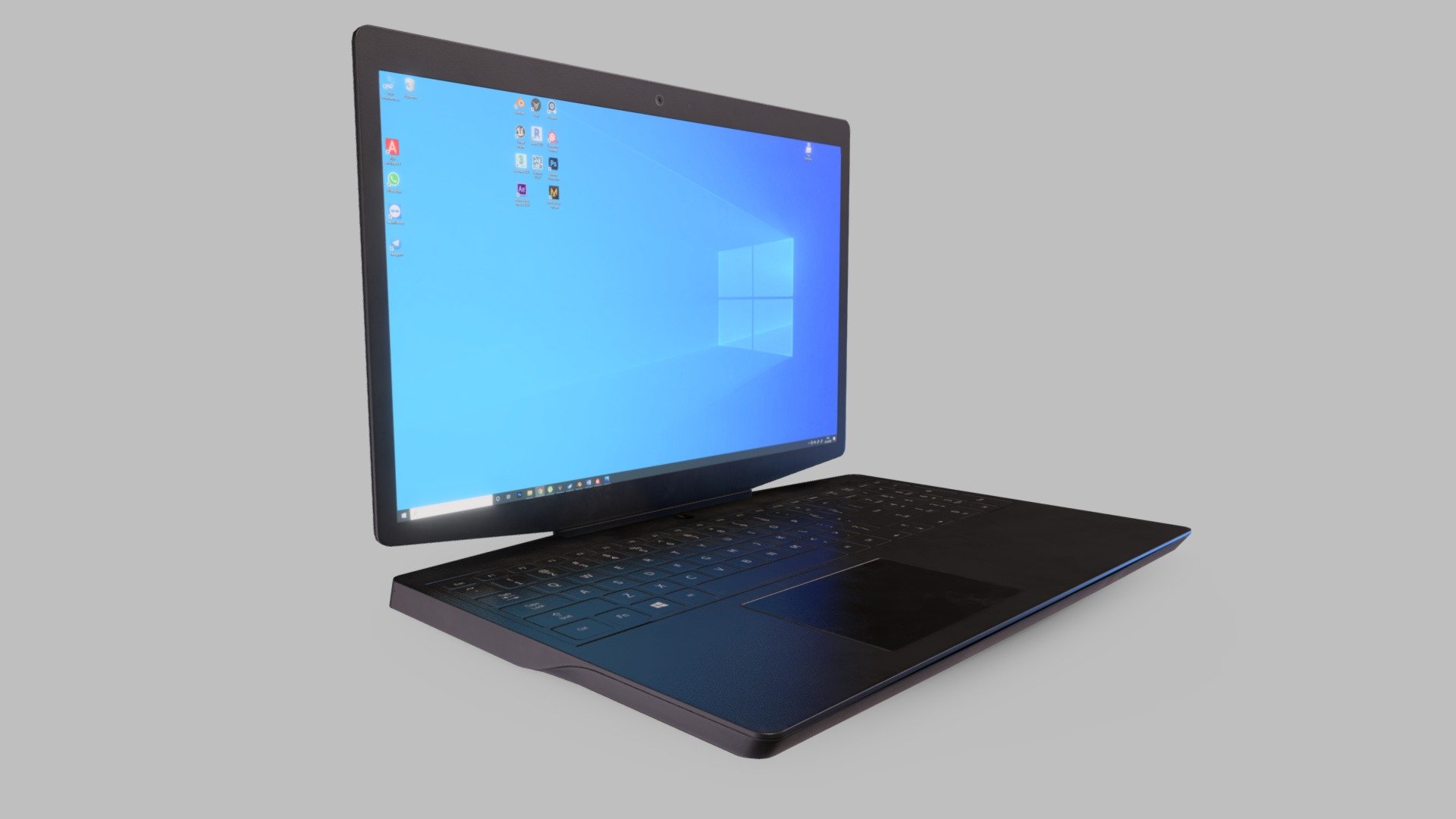 Notebook Low-poly 3D model - Buy Royalty Free 3D model by Andrew.Maria ...