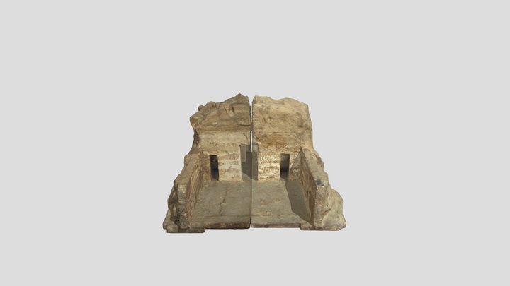 Model of the Temple of Beit el-Wali 3D Model