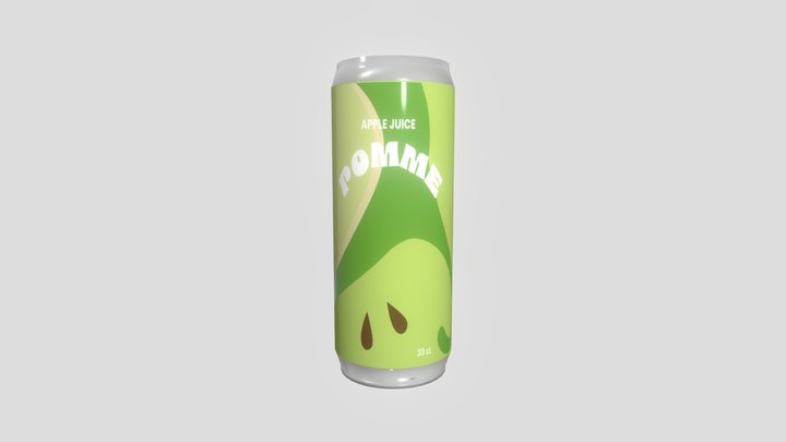 Canette 3D Model