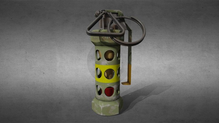 Flashbang 3D Model