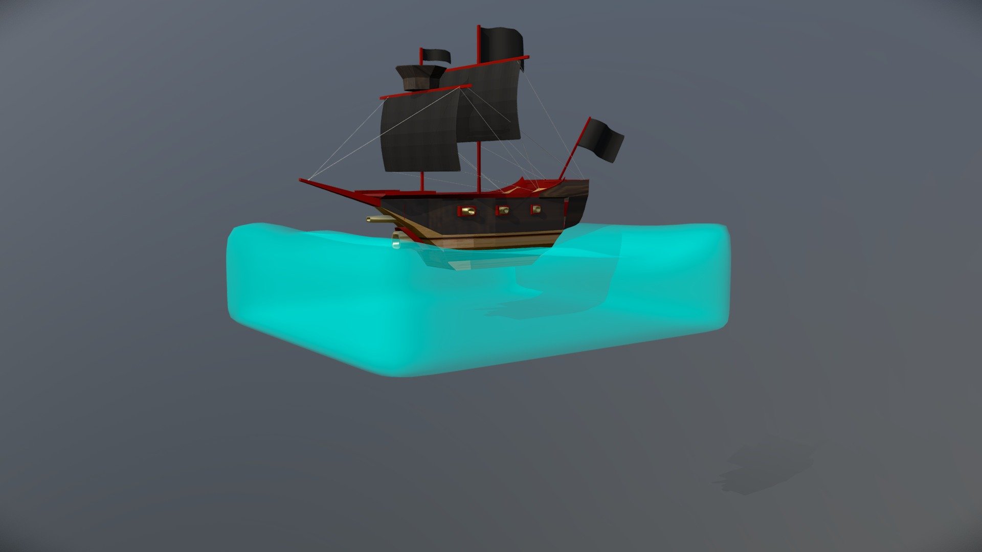 Pirate Ship - 3D model by krahopeerawat [c6f3755] - Sketchfab