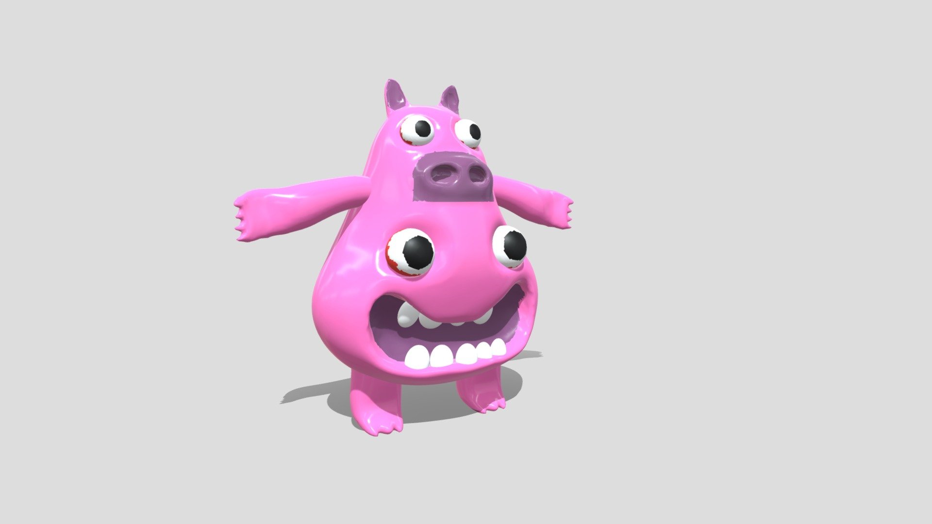 STL file Chef Pigster from the game Garten of Banban 3 👩‍🍳・3D print  design to download・Cults