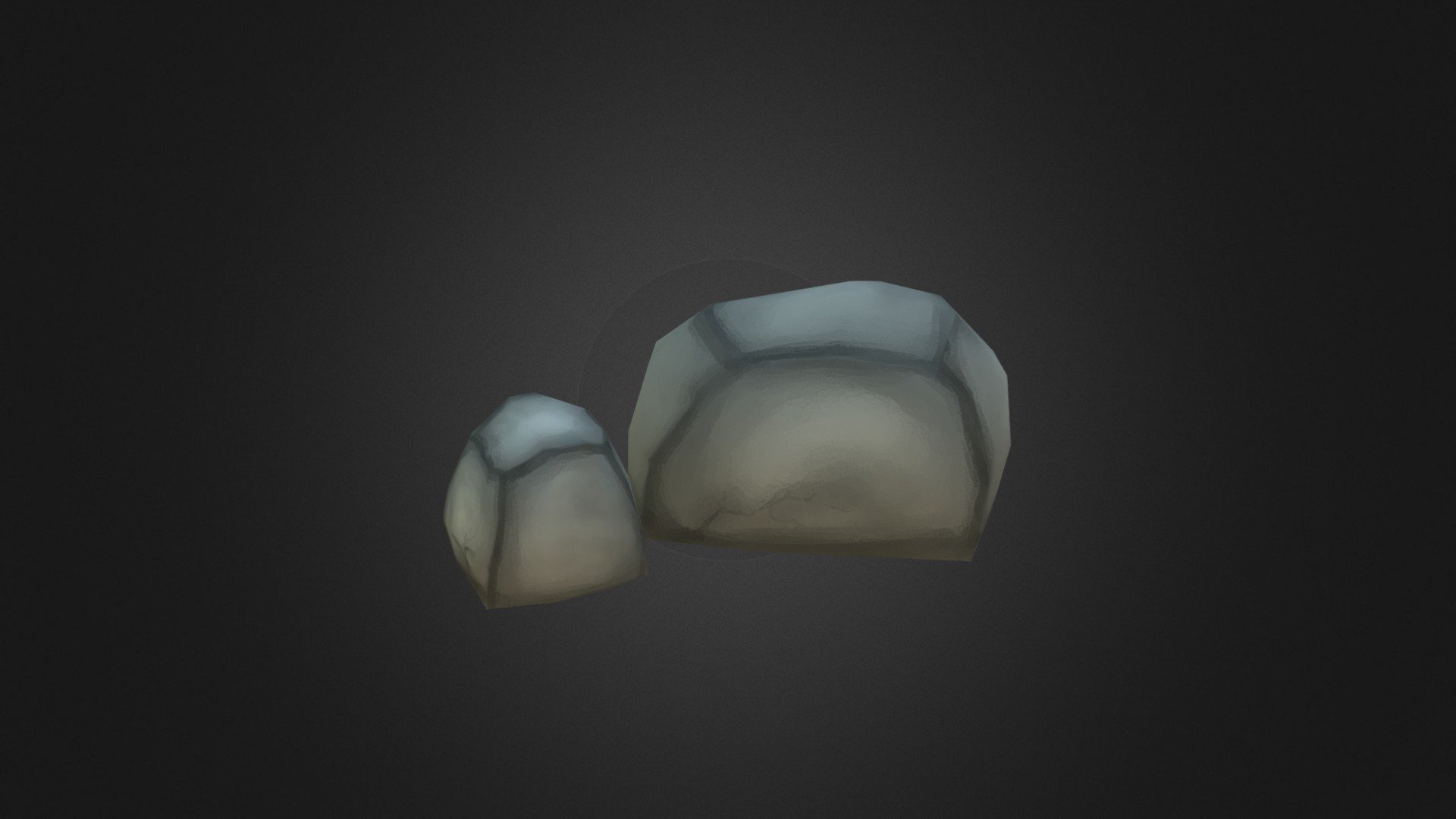 Environmental props - rock - 3D model by milliehashh [c6f40ad] - Sketchfab
