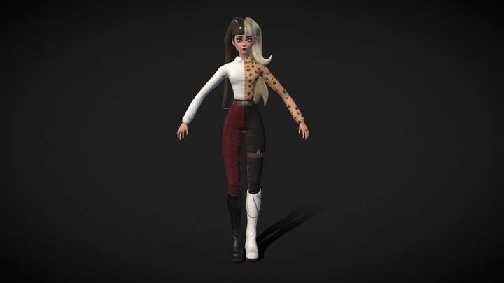 3D Sculpting, Character Design 3D Model