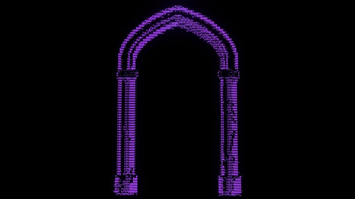 UXR ASCII GATE 03 3D Model