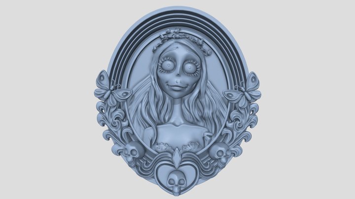 Emily the Corpse Bride – Fan Art (Free) 3D Model