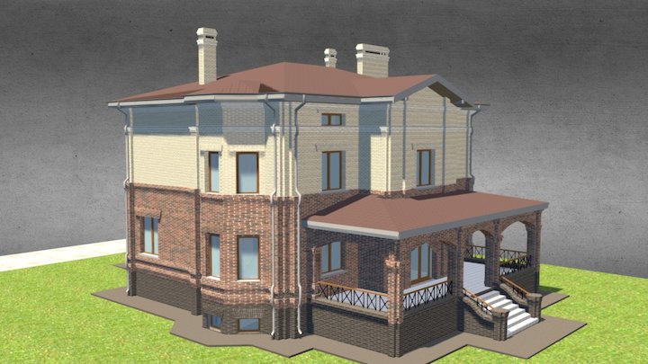 house parotherm 3D Model