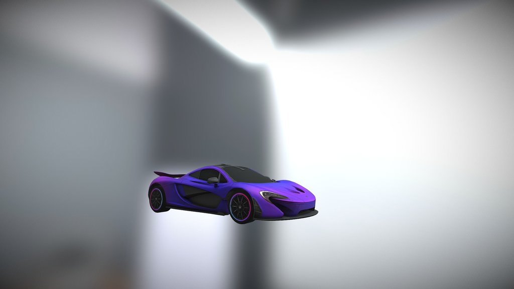 Mclaren P1 Purple
