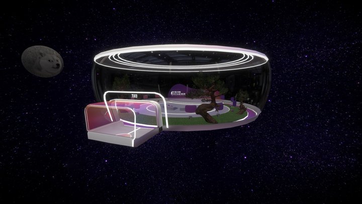 Keine Conference Hall (Spatial.io) 3D Model