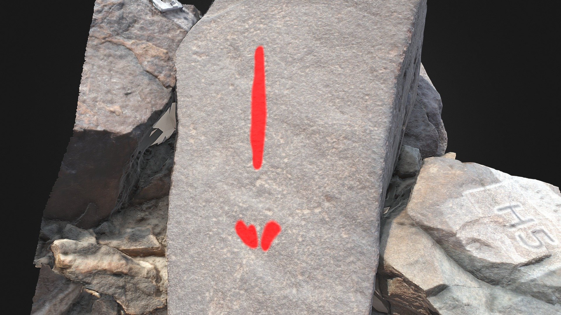 Petroglyph H5, Khatm Al Melaha, Kalba, Sharjah