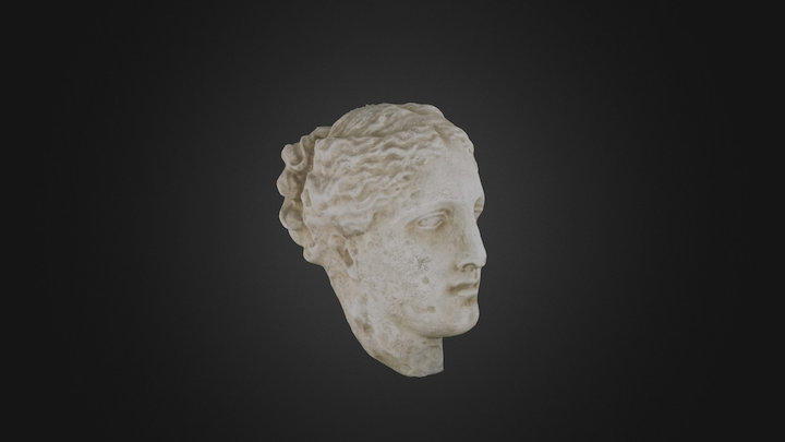 Marble Athena Hygieia (copy) 3D Model