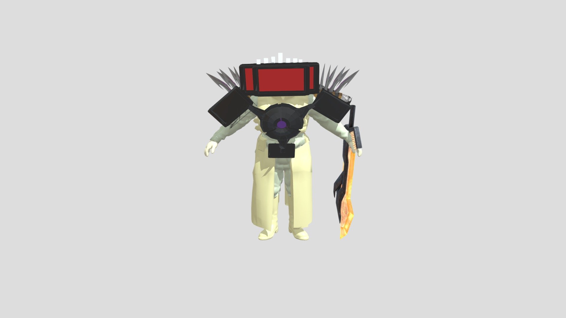 Upgraded Titan Tvman v1 - Download Free 3D model by AspAscon3D ...