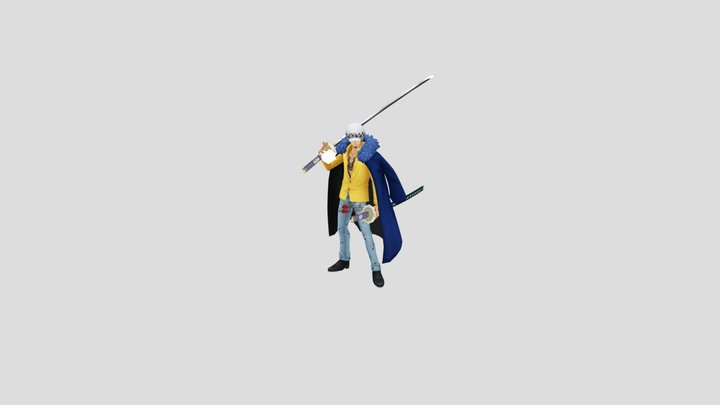 Trafalgar D. Water Law 3D Model