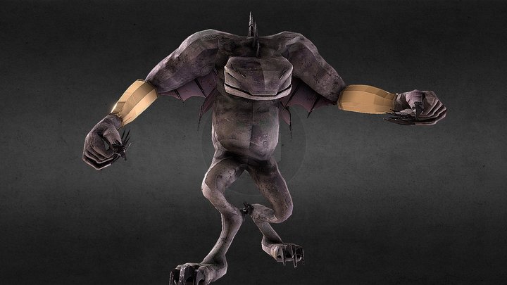 SlaadGris  D&D monster 3D Model