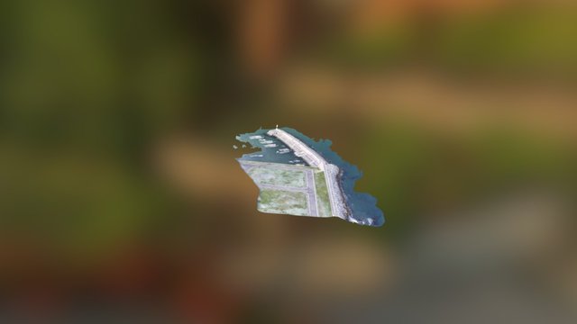 영도하리방파제 3D Model