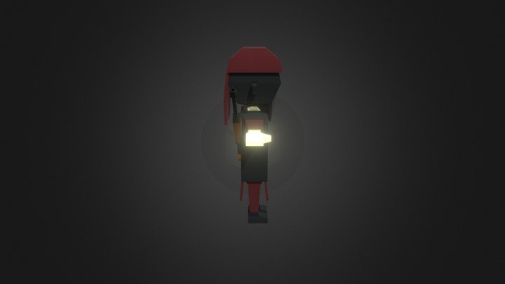 Taliban Sniper 3D Model