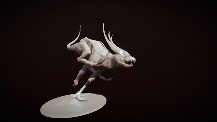 Run Alien Speedsculpt 3D Model