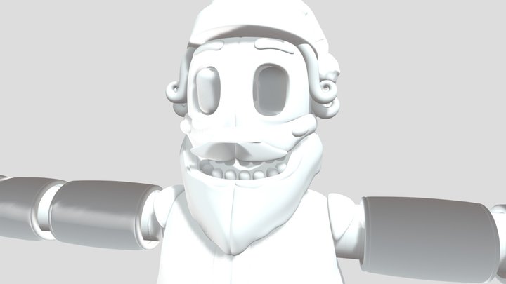 MCM Santa 3D Model