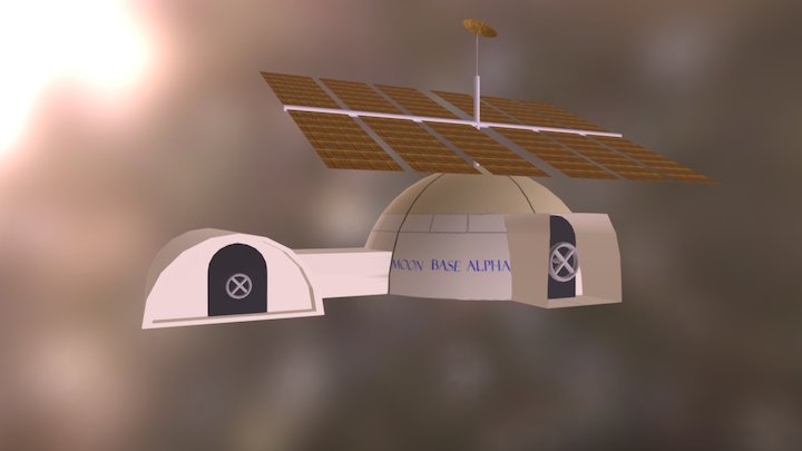 Moon Dome 3D Model