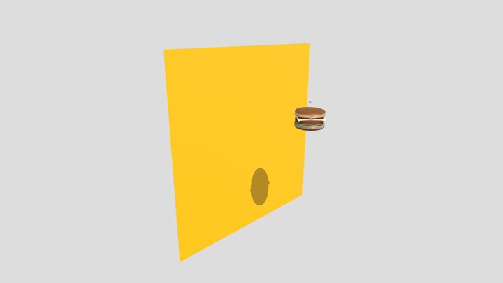 burger 3D Model