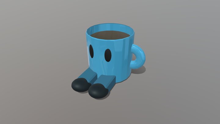 Character Block Out 3D Model