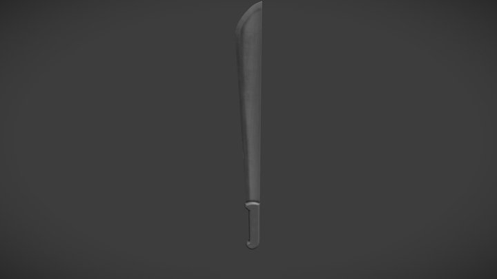Machete 3D Model