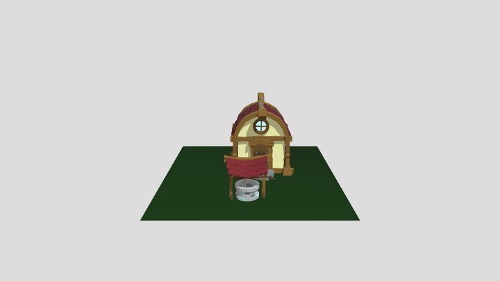HOUSE_MEDIEVAL 3D Model