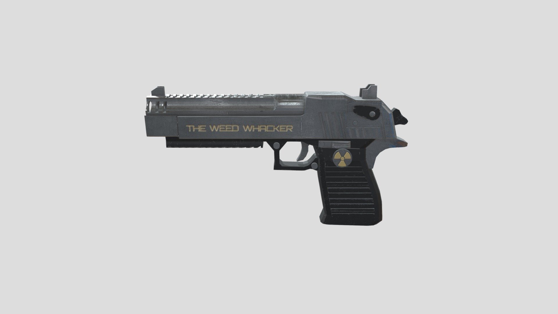 Low poly Desert Eagle