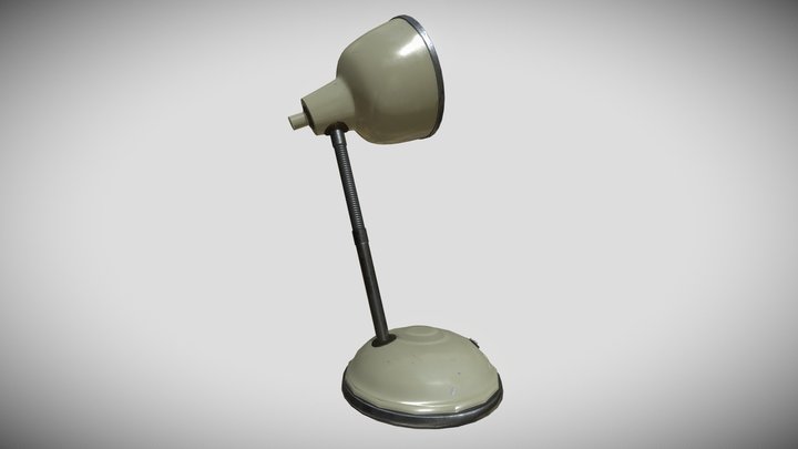 Old Lamp 3D Model