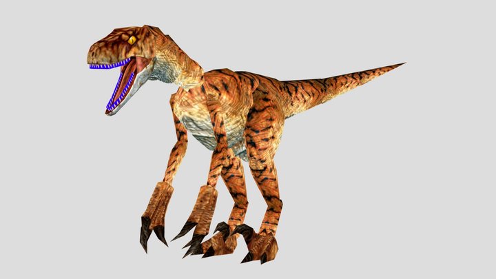 TLWJP(Arcade) - Velociraptor – Free 3D Model STL