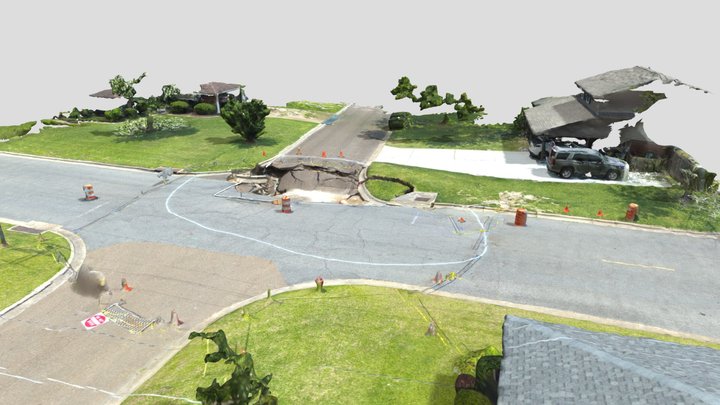 Vidalia Sinkhole - Updated 05-17-2025 3D Model