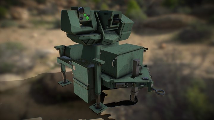Anti drone 3D Model