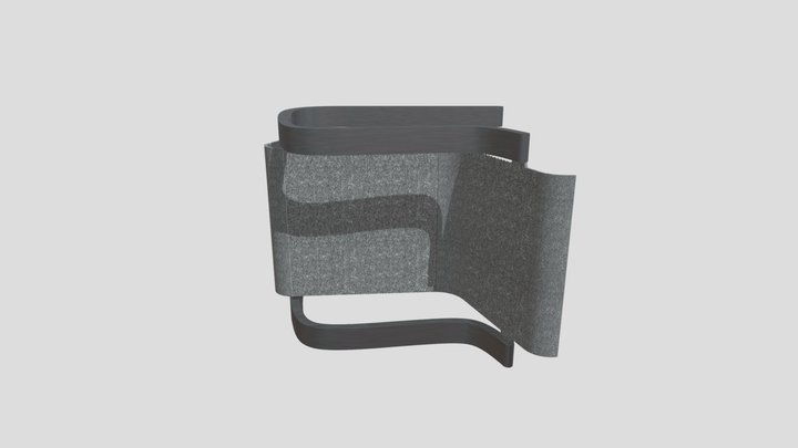 Silla render 3D Model