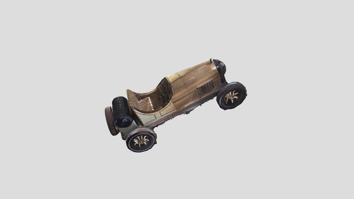 Dad's Car 3D Model