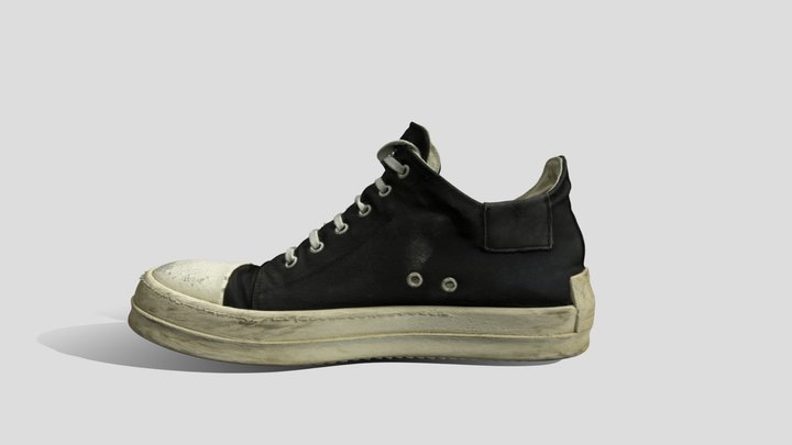 RickOwensShoe(3DScan) 3D Model